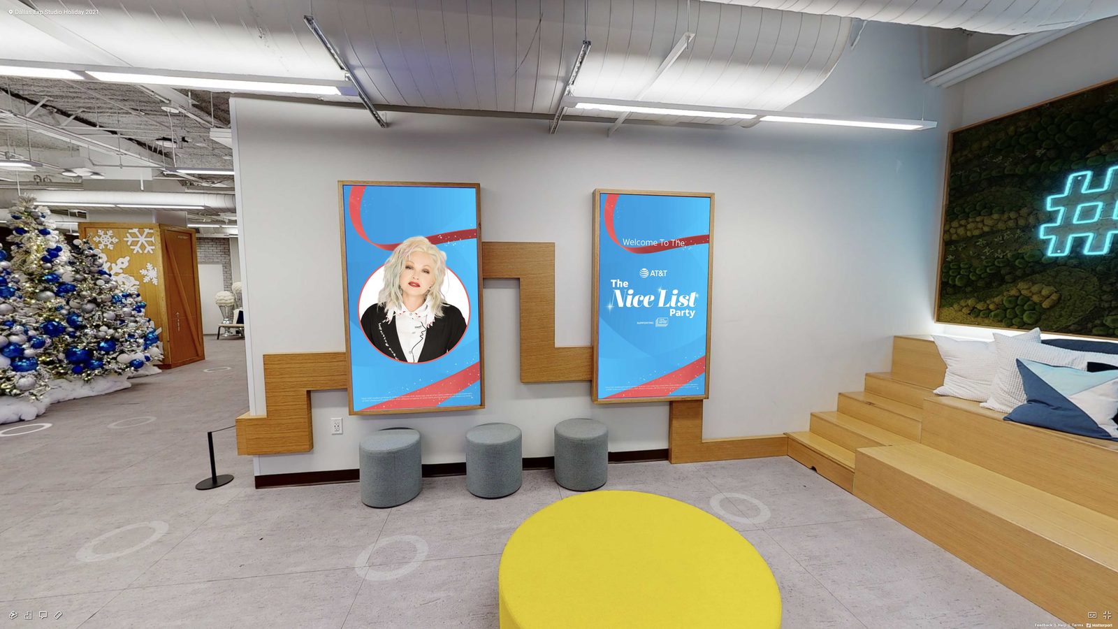 The Nice List national holiday interactive store theme