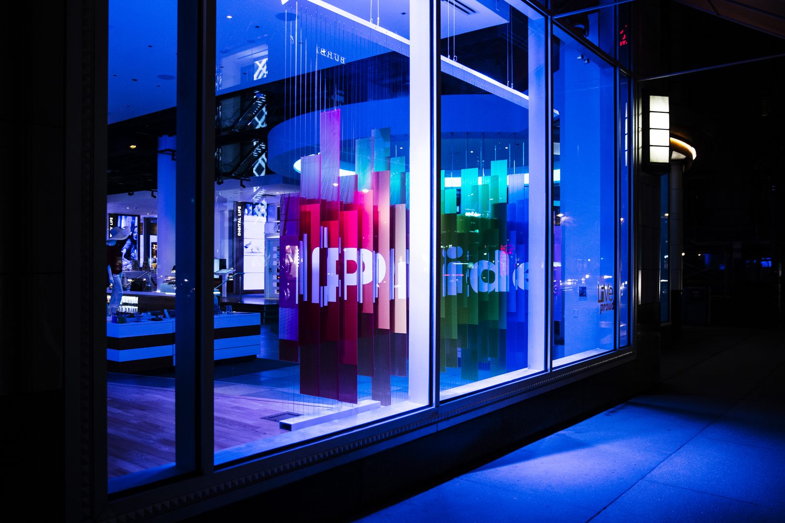 Live Proud Window — Pride tentpole